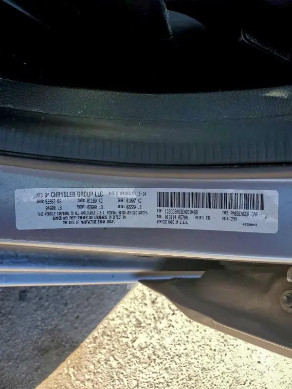 2014 DODGE AVENGER SE  