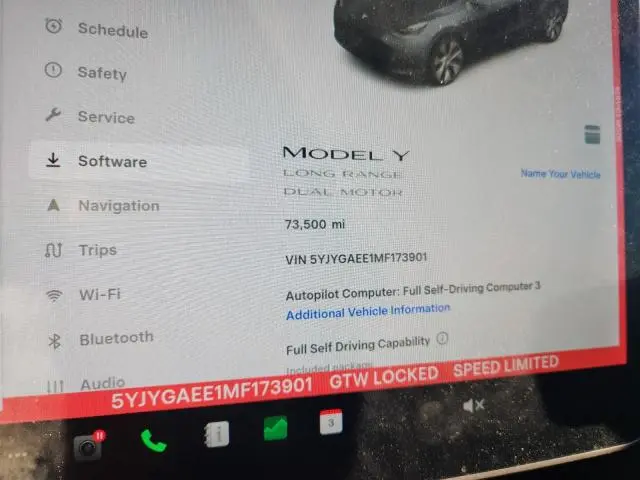 2021 TESLA MODEL Y   