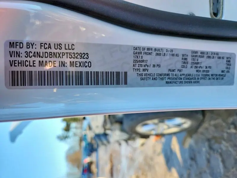 2023 JEEP COMPASS LATITUDE  