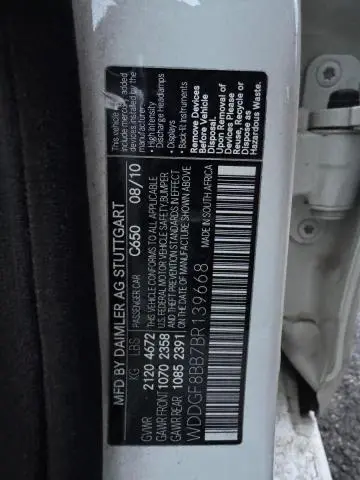 2011 MERCEDES-BENZ C 300 4MATIC  