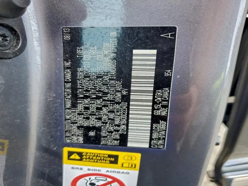 2013 LEXUS RX 350 BASE  