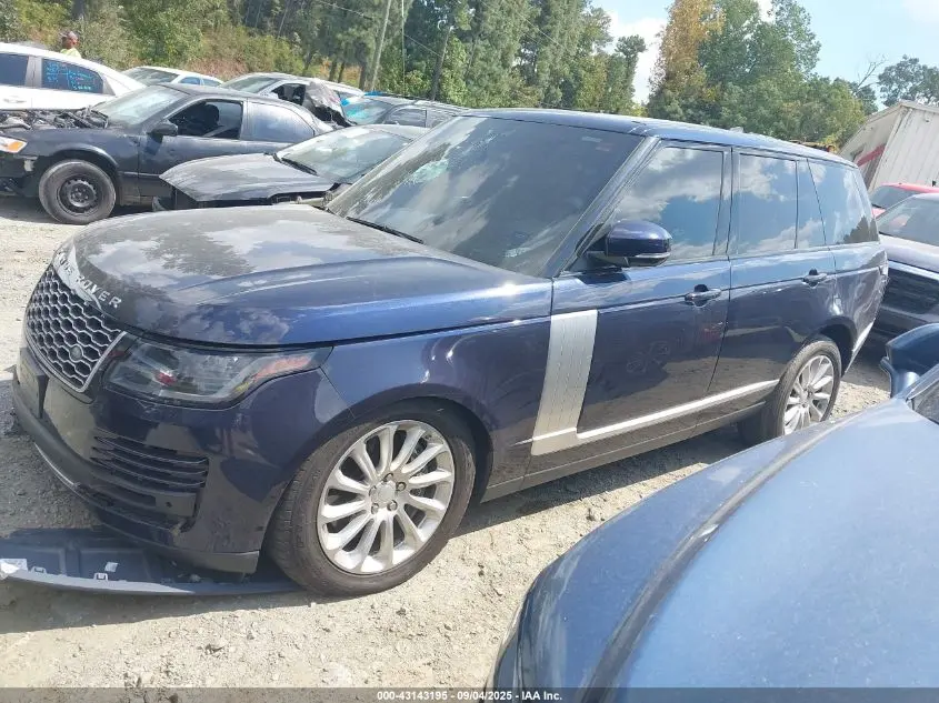 2018 LAND ROVER RANGE ROVER 3.0L V6 SUPERCHARGED HSE