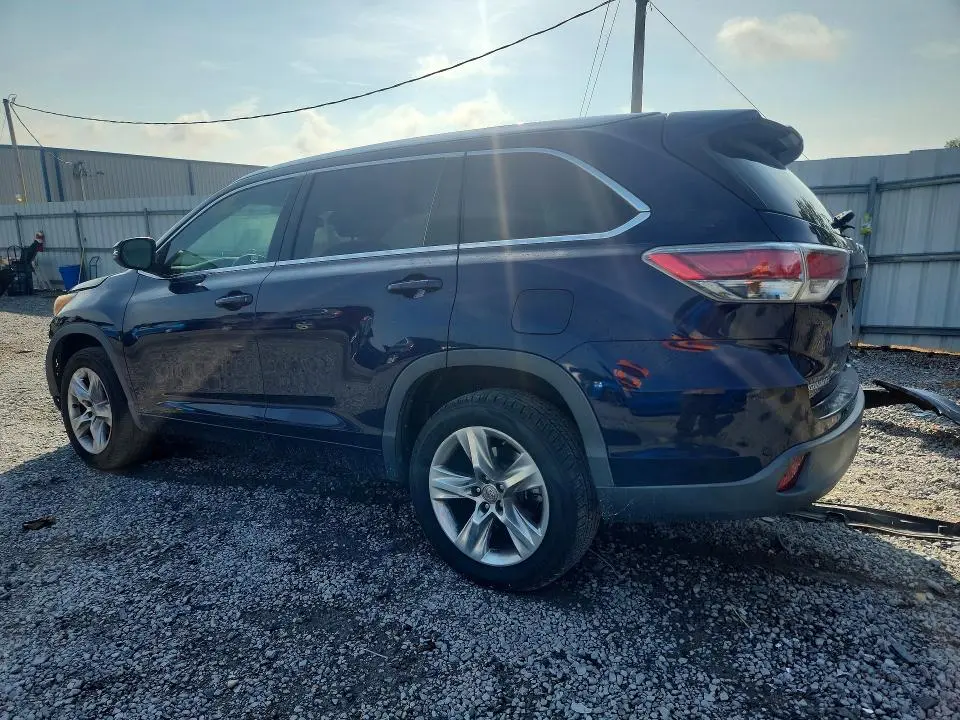 2015 TOYOTA HIGHLANDER LIMITED  