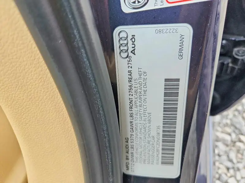 2013 AUDI A6 PRESTIGE  