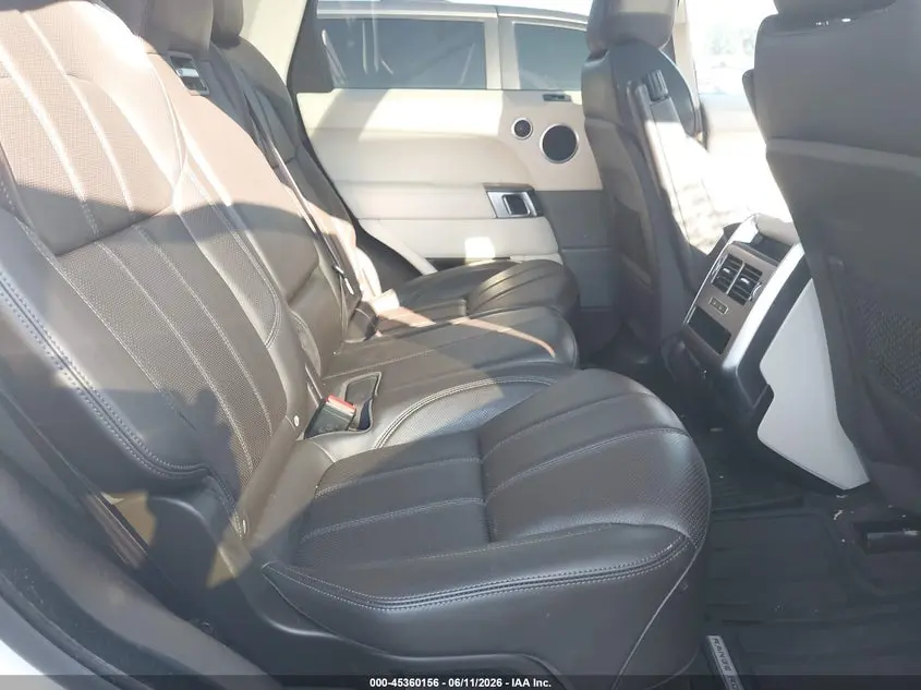 2017 LAND ROVER RANGE ROVER SPORT 3.0L V6 SUPERCHARGED HSE