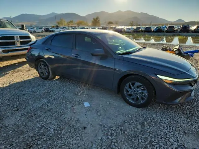 2024 HYUNDAI ELANTRA BLUE  