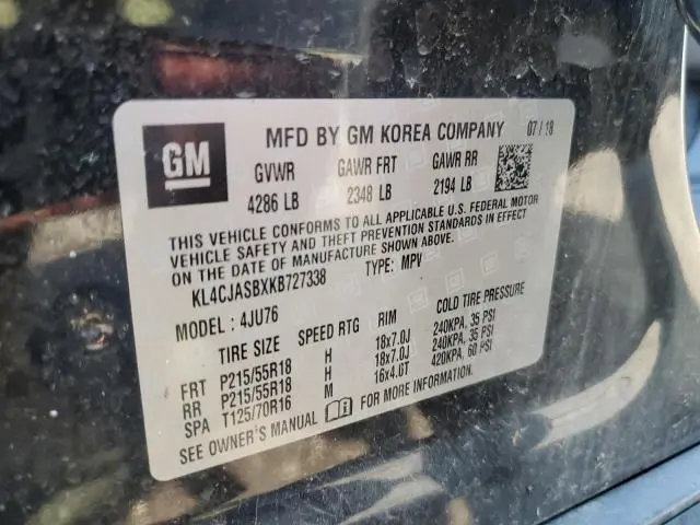 2019 BUICK ENCORE PREFERRED  