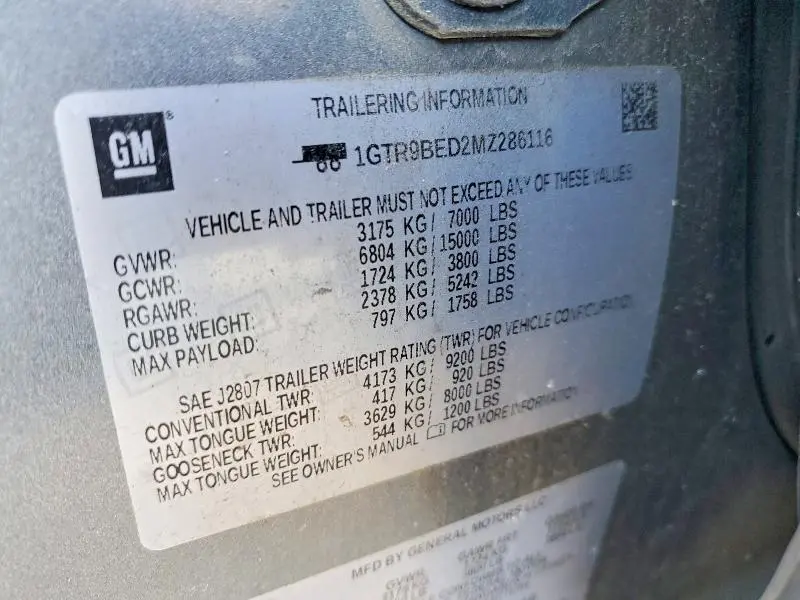 2021 GMC SIERRA K1500 SLE  