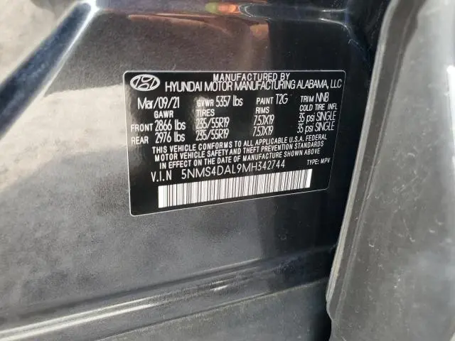 2021 HYUNDAI SANTA FE LIMITED  