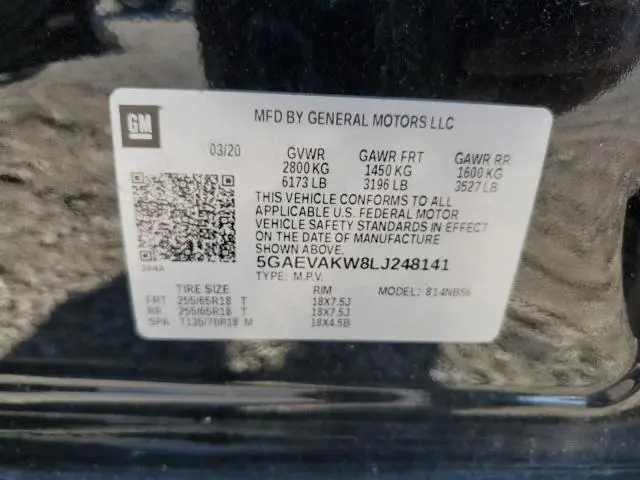 2020 BUICK ENCLAVE ESSENCE