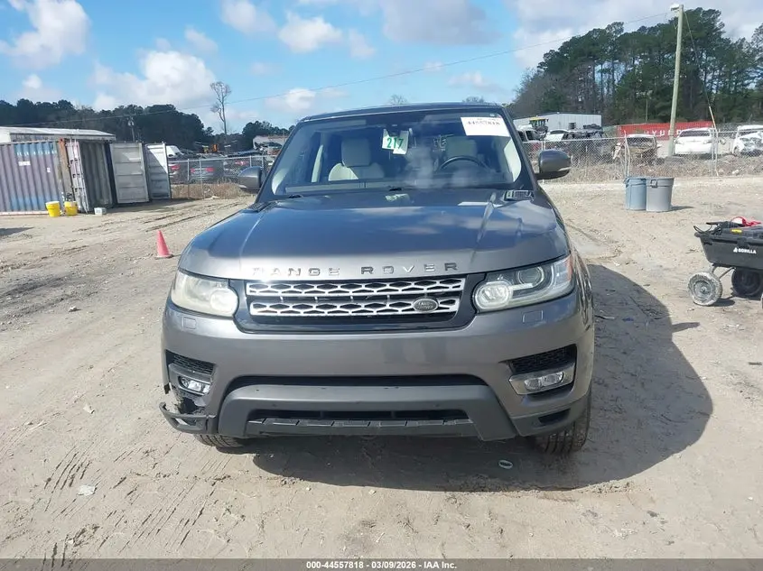 2016 LAND ROVER RANGE ROVER SPORT 3.0L V6 SUPERCHARGED HSE
