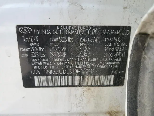 2018 HYUNDAI SANTA FE SPORT   