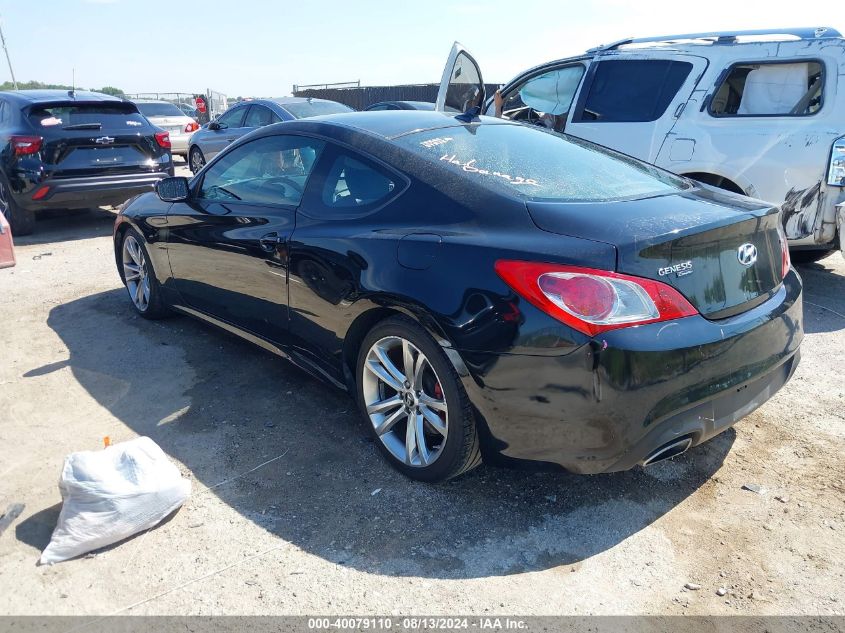 2012 HYUNDAI GENESIS 3.8 R-SPEC