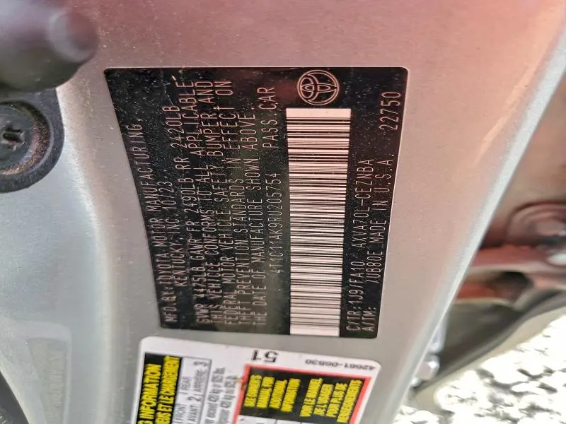 2024 TOYOTA CAMRY LE  