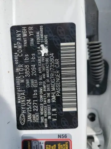 2024 HYUNDAI ELANTRA SEL  