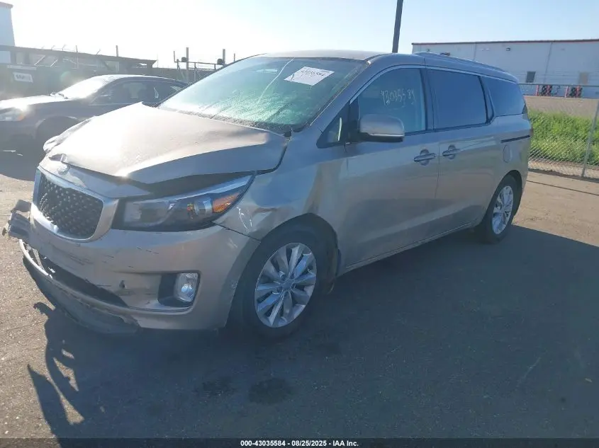 2015 KIA SEDONA EX