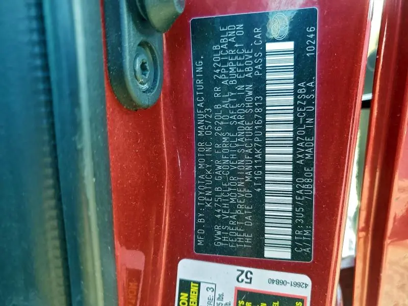 2023 TOYOTA CAMRY SE NIGHT SHADE  