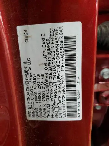 2024 HONDA ACCORD HYBRID SPORT