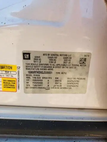 2016 GMC ACADIA DENALI  