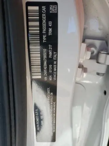 2018 ALFA ROMEO GIULIA   