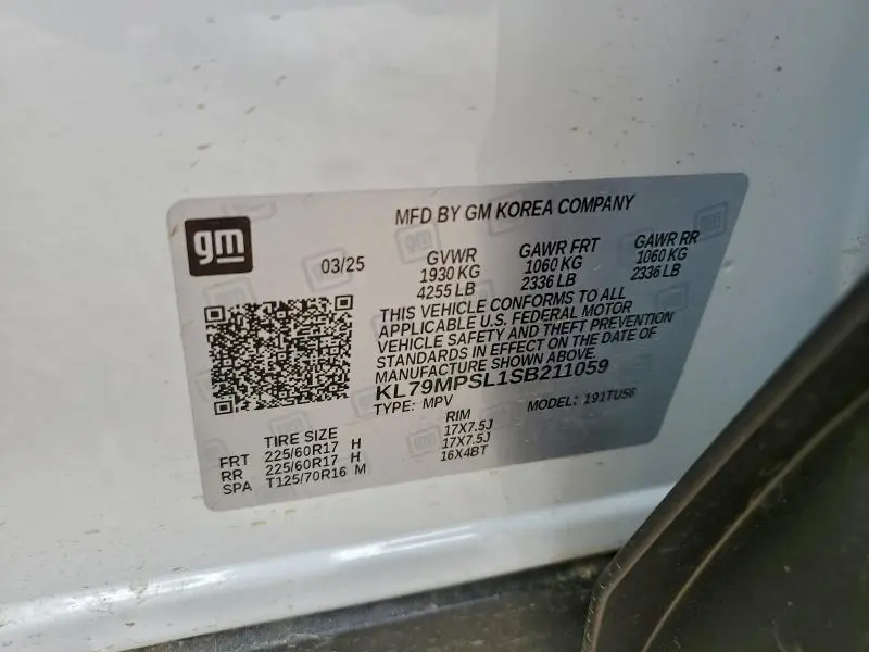 2025 CHEVROLET TRAILBLAZER LT  