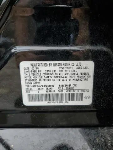 2018 INFINITI Q50 RED SPORT 400