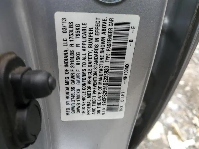 2013 HONDA CIVIC LX