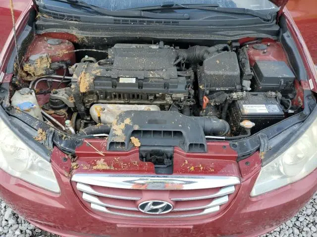 2010 HYUNDAI ELANTRA BLUE