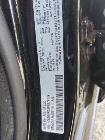 2023 RAM 1500 LARAMIE  