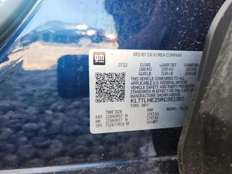2024 CHEVROLET TRAX 1LT  