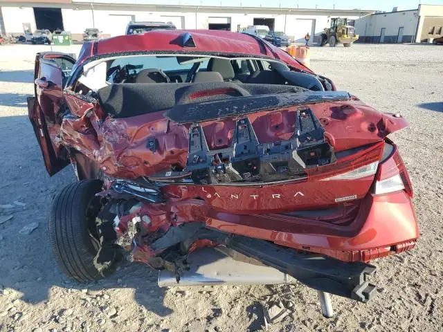 2024 HYUNDAI ELANTRA BLUE  