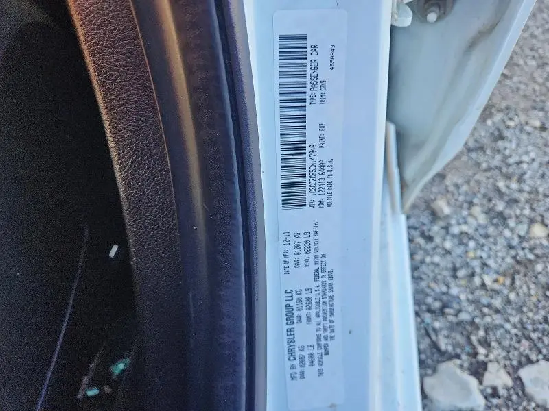 2012 DODGE AVENGER SXT  