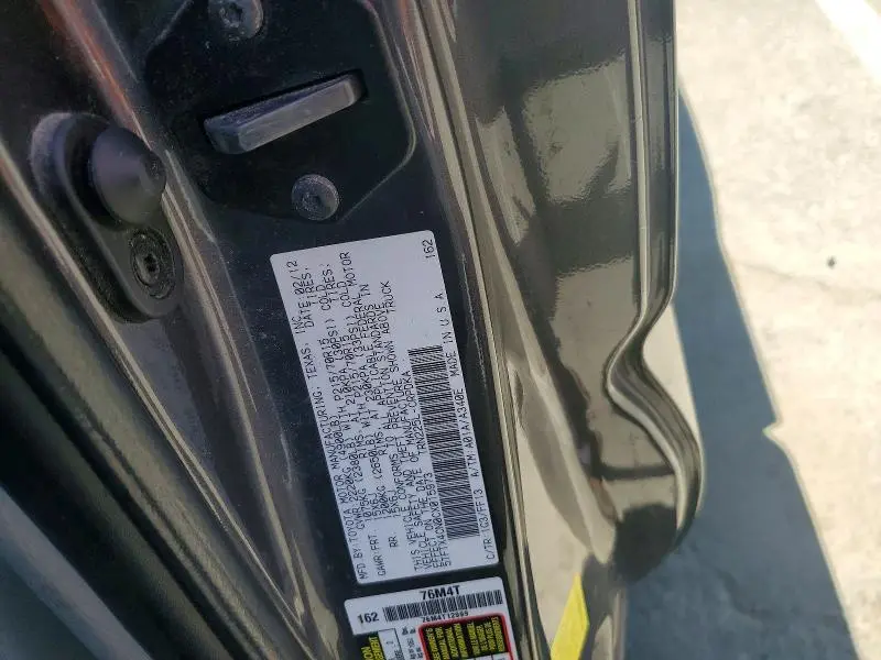 2012 TOYOTA TACOMA ACCESS CAB  