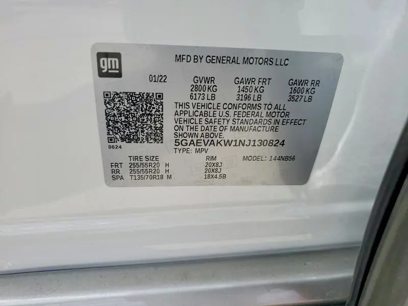 2022 BUICK ENCLAVE ESSENCE  