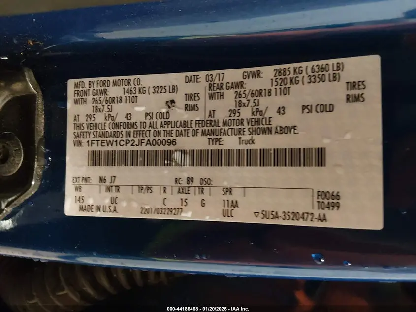 2018 FORD F-150 XLT
