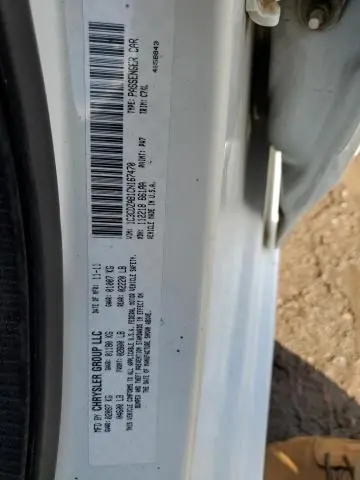 2012 DODGE AVENGER SE