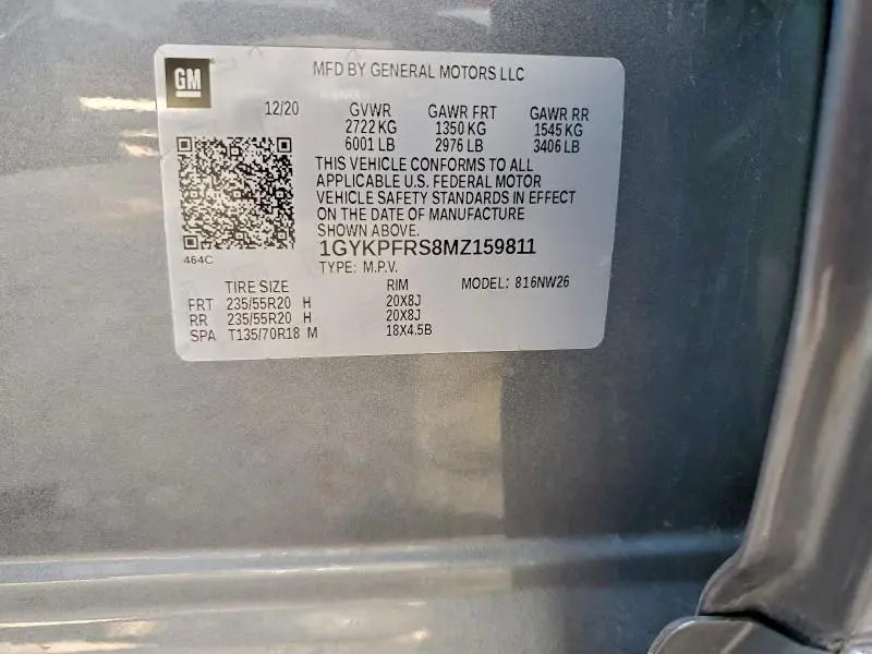 2021 CADILLAC XT6 PLATINUM PREMIUM LUXURY  