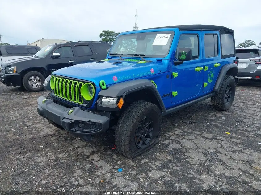2024 JEEP WRANGLER 4-DOOR WILLYS 4X4