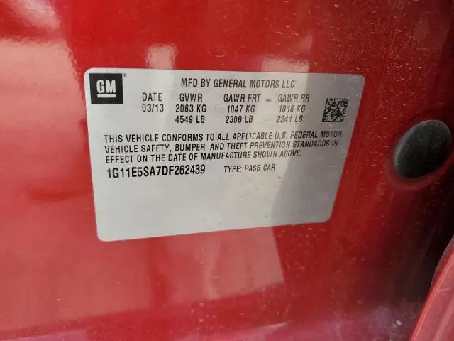 2013 CHEVROLET MALIBU 2LT