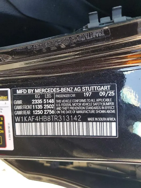 2026 MERCEDES-BENZ C 300 4MATIC  