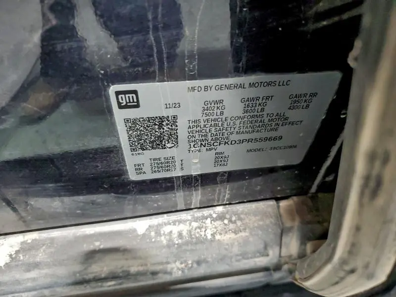 2023 CHEVROLET SUBURBAN C1500 PREMIER  