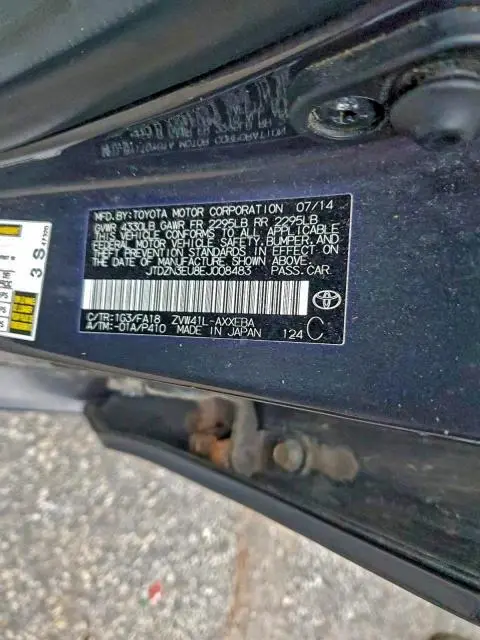 2014 TOYOTA PRIUS V   
