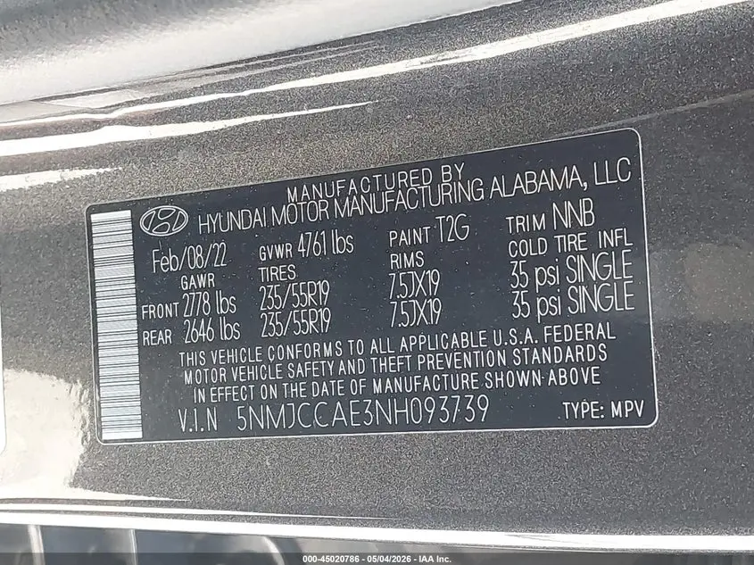 2022 HYUNDAI TUCSON SEL