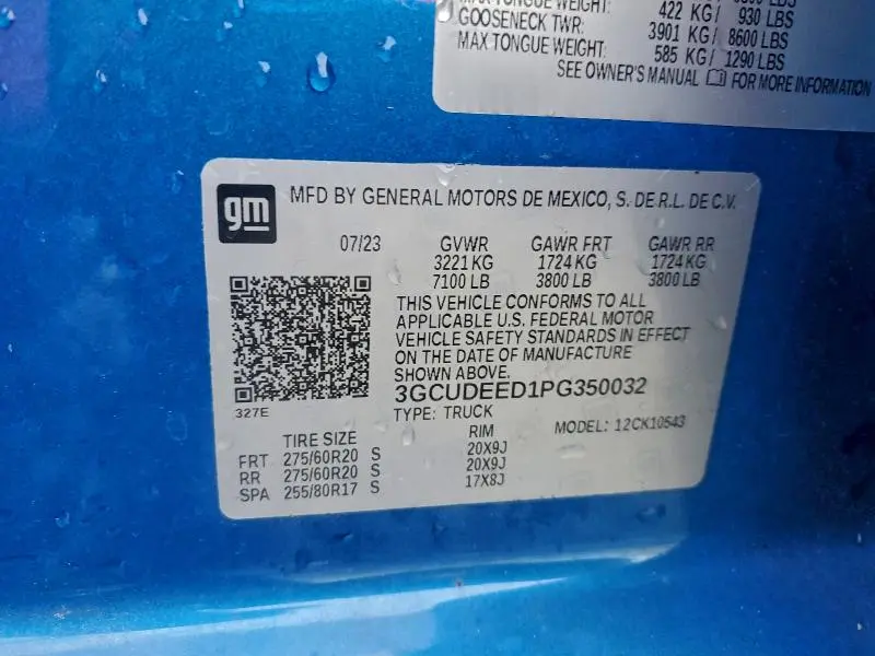 2023 CHEVROLET SILVERADO K1500 RST  