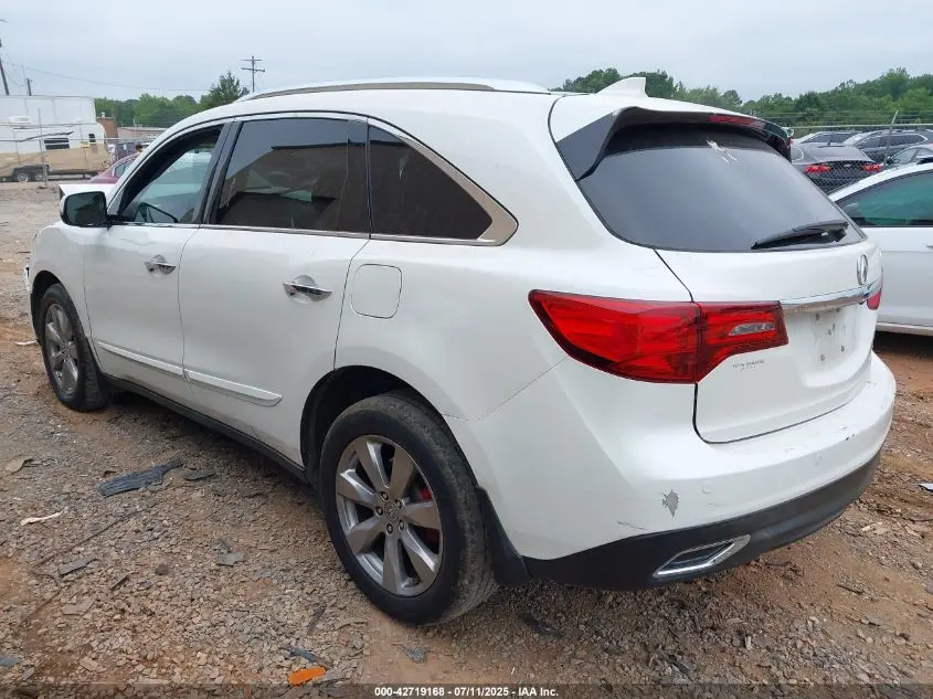 2014 ACURA MDX ADVANCE PKG W/ENTERTAINMENT PKG
