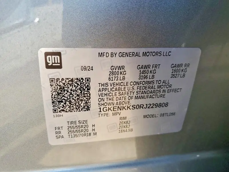 2024 GMC ACADIA UPLEVEL  