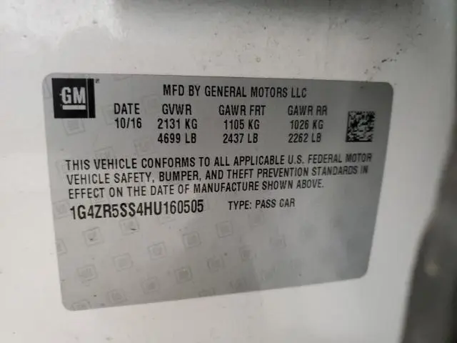 2017 BUICK LACROSSE PREMIUM  