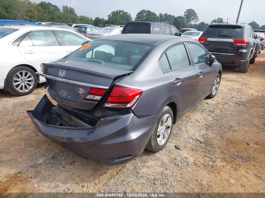 2014 HONDA CIVIC LX