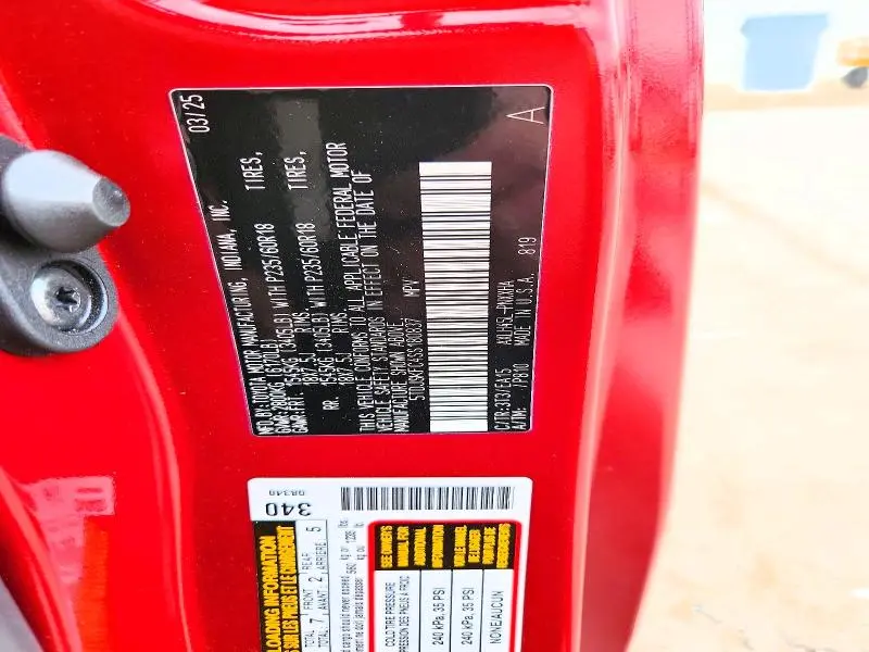 2025 TOYOTA SIENNA XLE 7-PASSENGER  