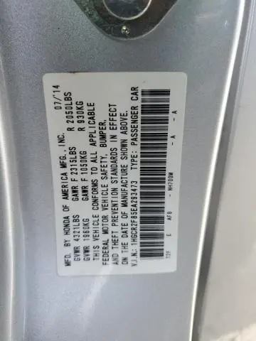 2014 HONDA ACCORD EXL  